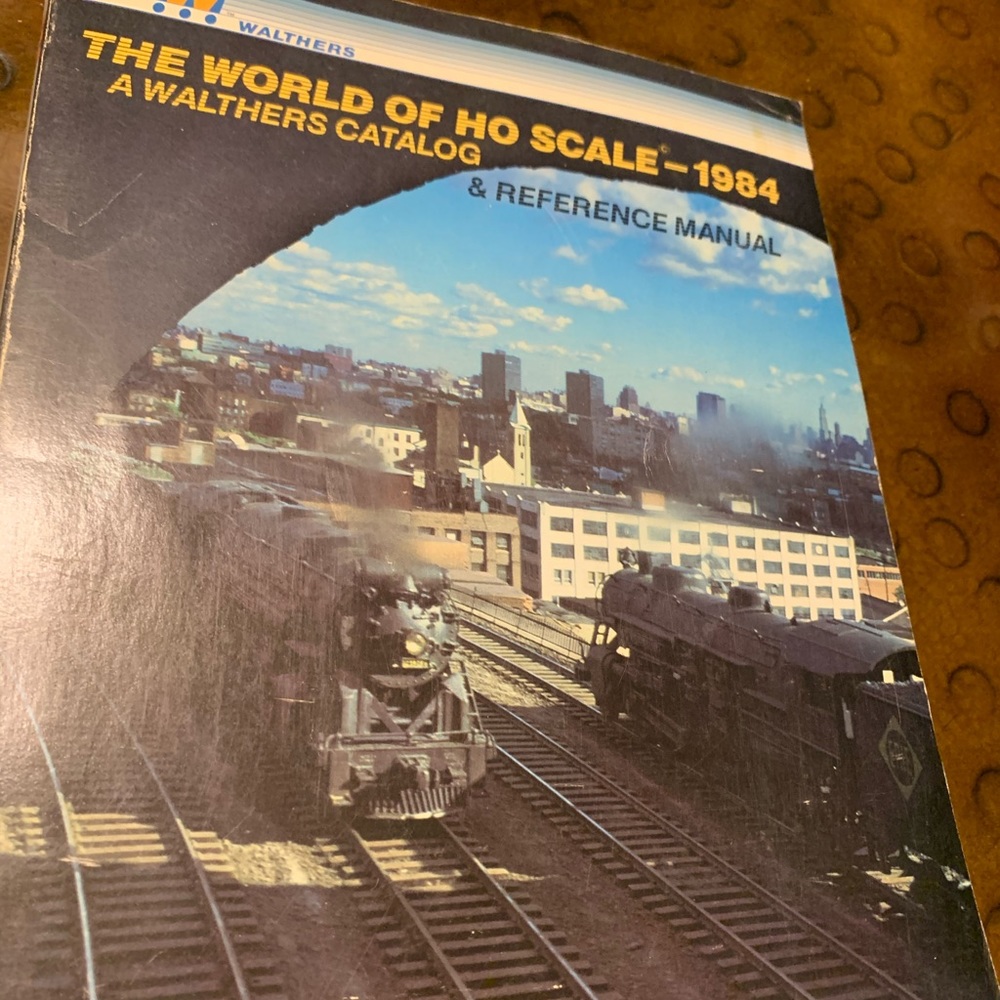 Model Railroad Catalog- 1984 World of HO Scale